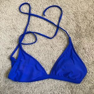 Body Glove, blue swim top